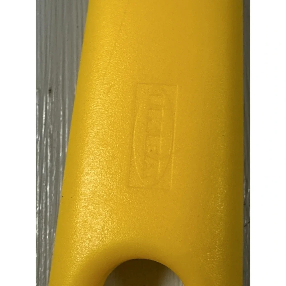 Vintage IKEA Yellow Handle Stainless Steel Cheese Slicer Plane Kitchen NEW